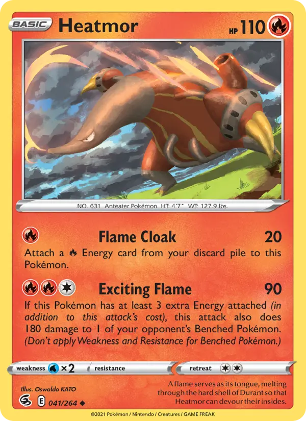 Heatmor — Fusion Strike card #41