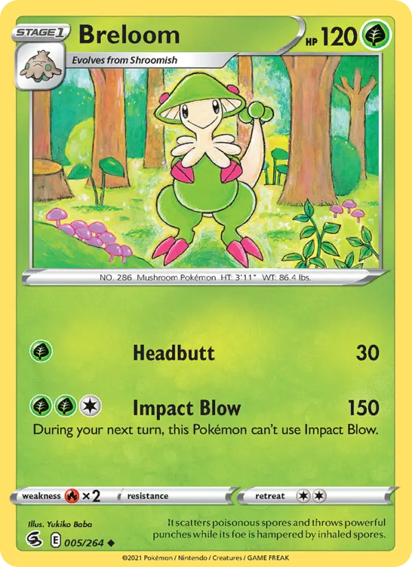 Breloom — Fusion Strike card #5