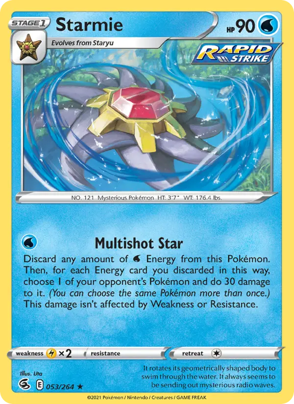 Starmie — Fusion Strike card #53