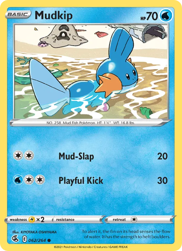 Mudkip — Fusion Strike card #62