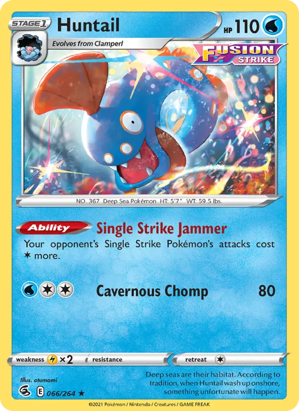 Huntail — Fusion Strike card #66