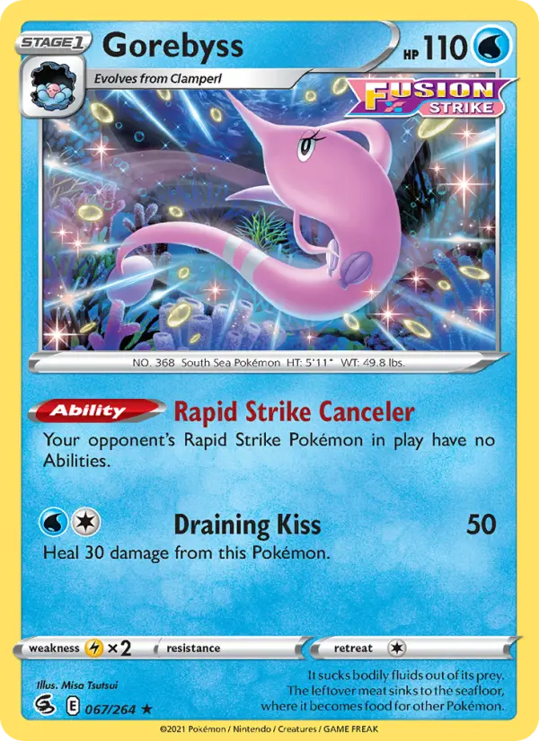 Gorebyss — Fusion Strike card #67