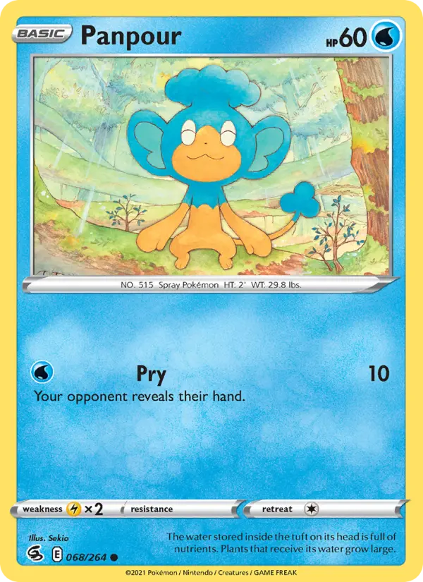Panpour — Fusion Strike card #68
