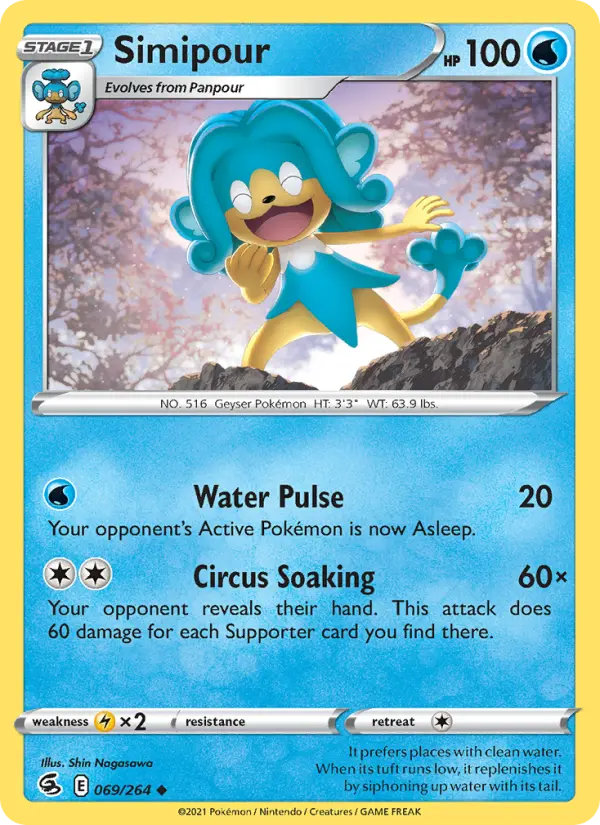Simipour — Fusion Strike card #69