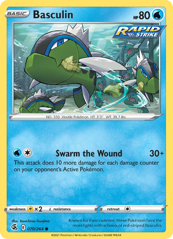 Basculin — Fusion Strike card #70