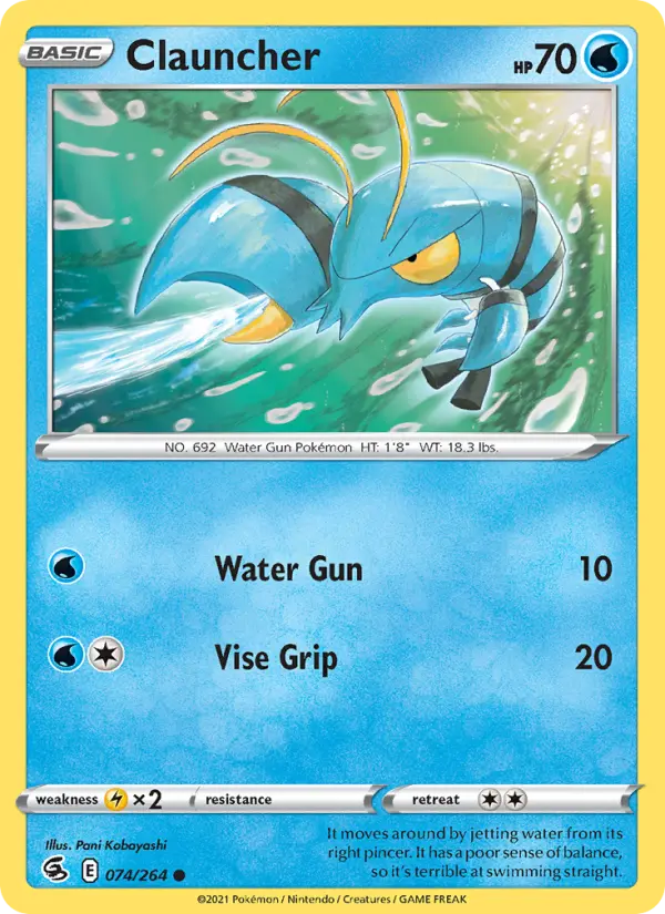 Clauncher — Fusion Strike card #74