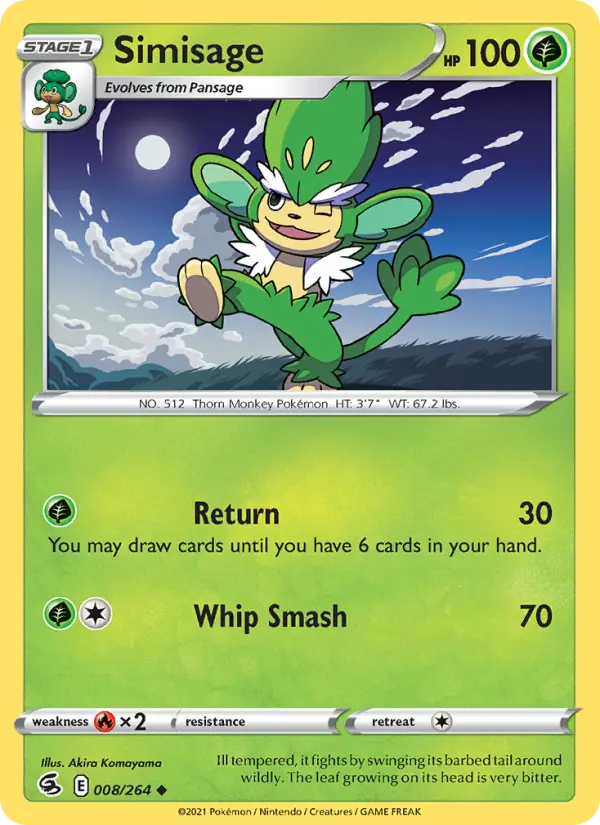 Simisage — Fusion Strike card #8