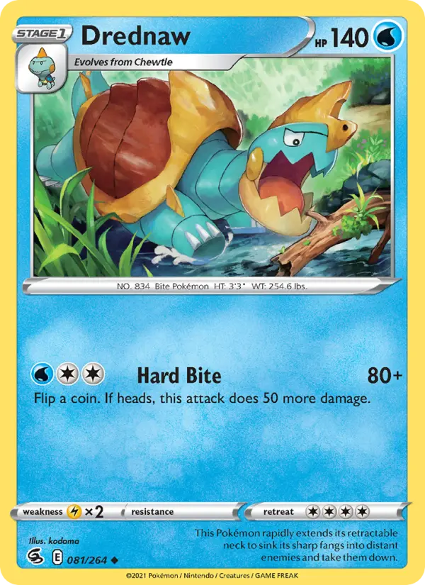 Drednaw — Fusion Strike card #81