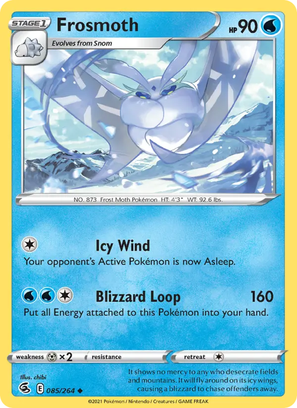 Frosmoth — Fusion Strike card #85