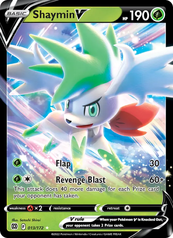 Shaymin V — Brilliant Stars card #013
