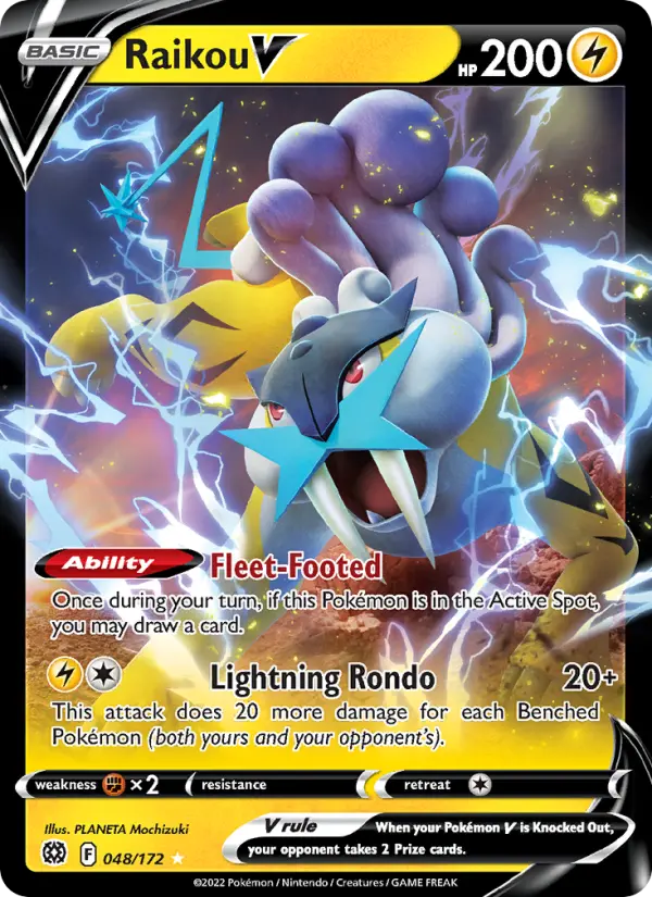 Raikou V — Brilliant Stars card #048