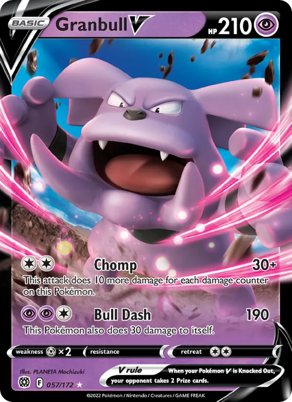 Granbull V — Brilliant Stars card #057