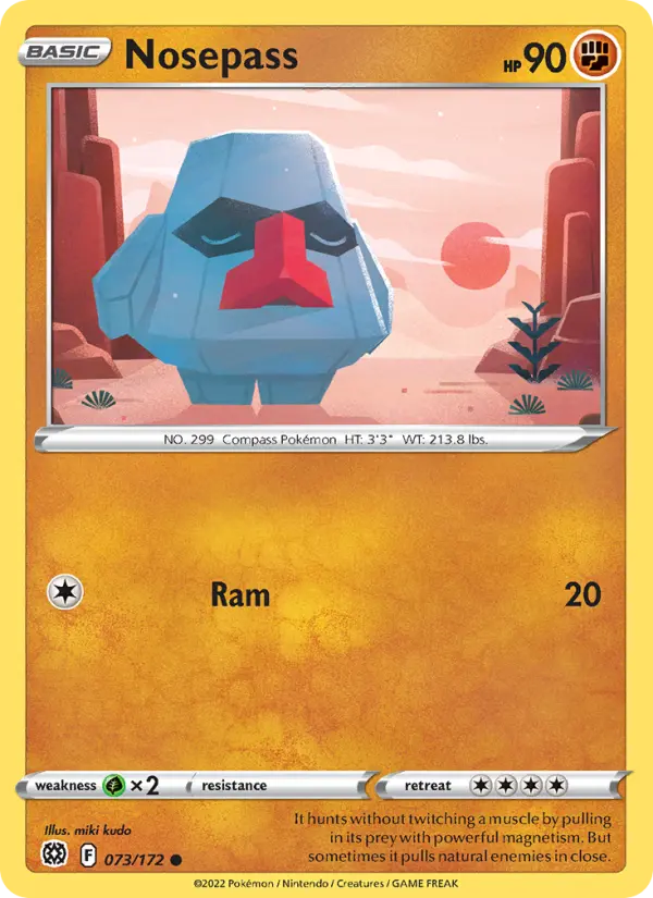 Nosepass — Brilliant Stars card #073