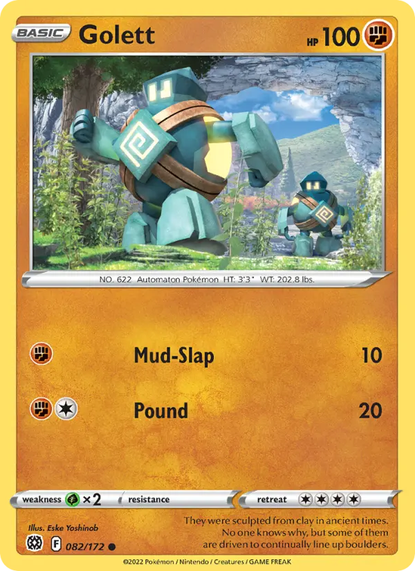 Golett — Brilliant Stars card #082