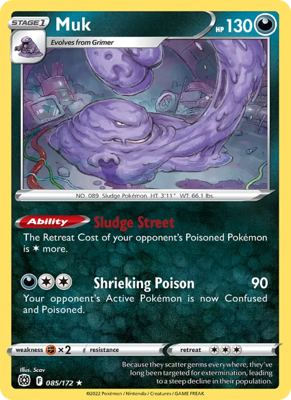 Muk — Brilliant Stars card #085