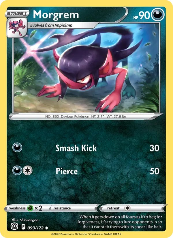 Morgrem — Brilliant Stars card #093