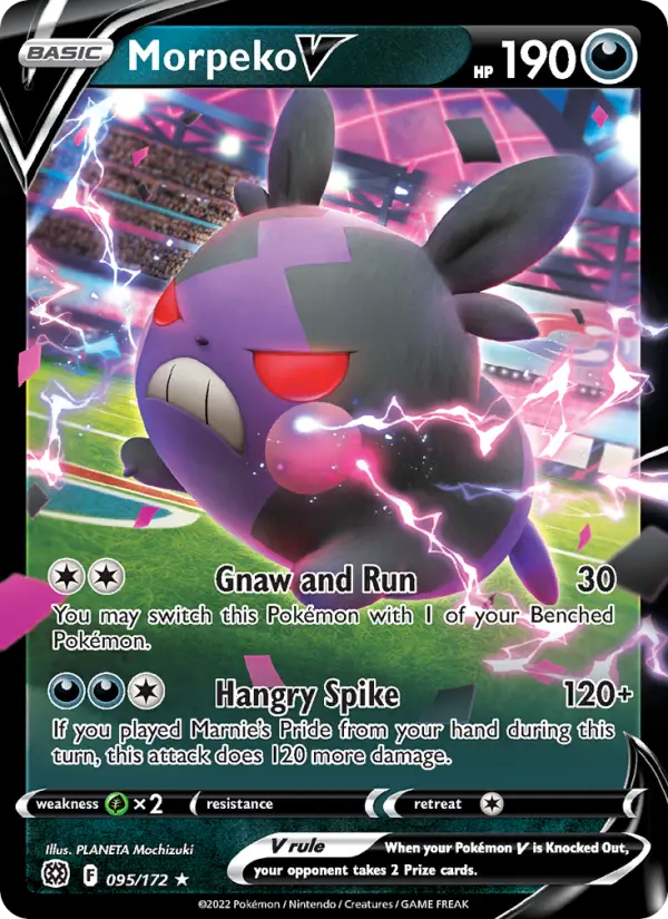 Morpeko V — Brilliant Stars card #095