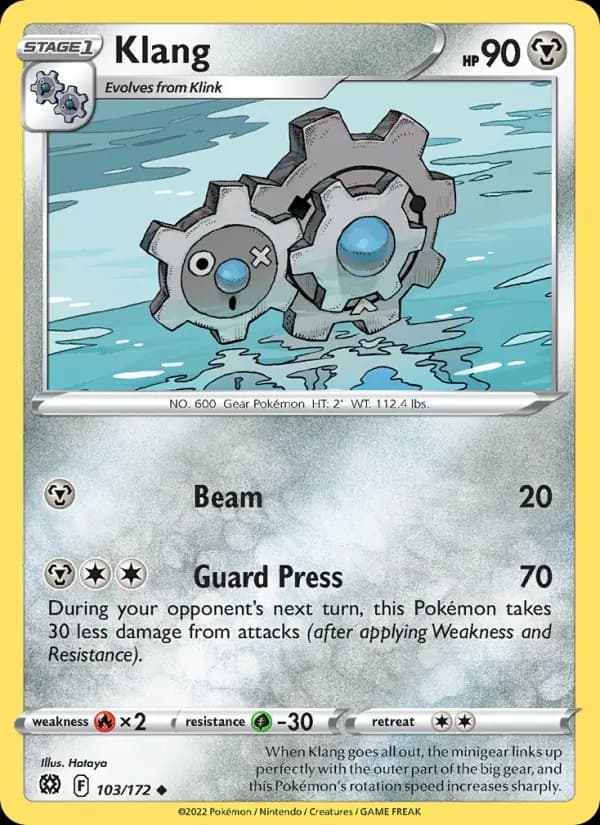 Klang — Brilliant Stars card #103