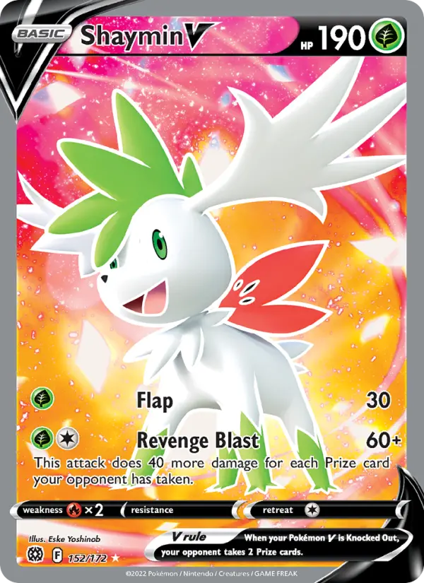 Shaymin V — Brilliant Stars card #152