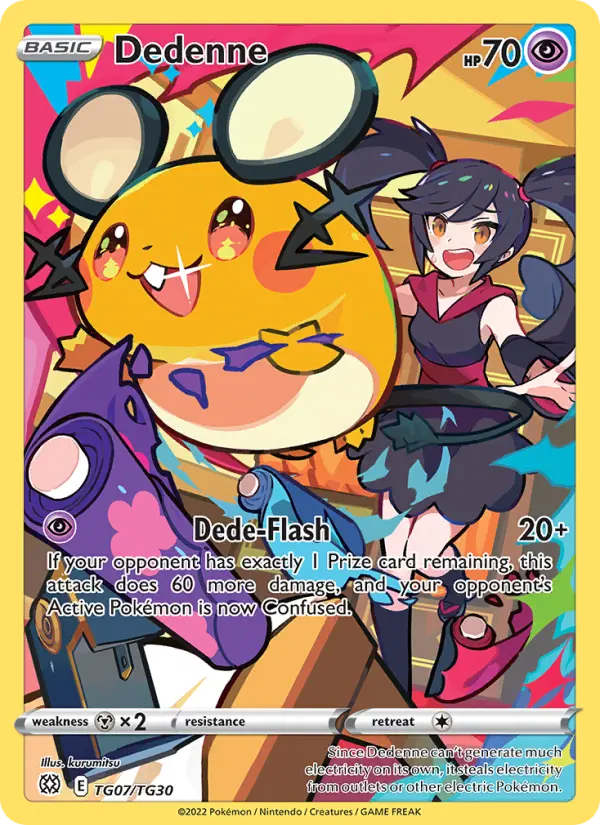Dedenne — Brilliant Stars card #TG07