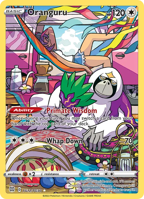 Oranguru — Brilliant Stars card #TG12