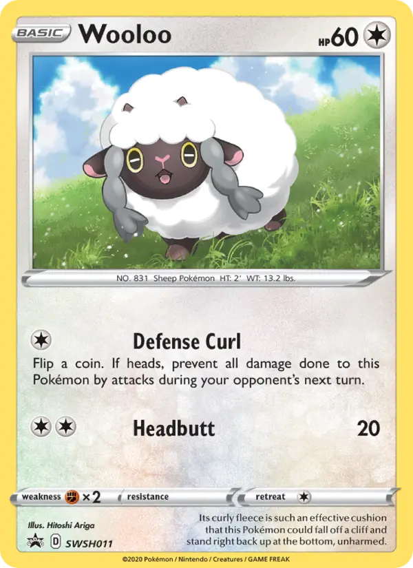 Wooloo — SWSH Black Star Promos card #SWSH011