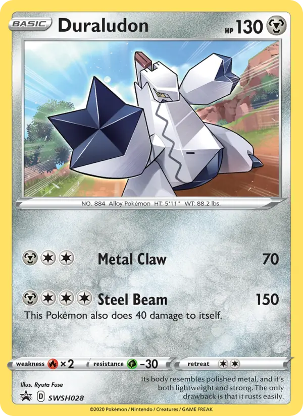 Duraludon — SWSH Black Star Promos card #SWSH028