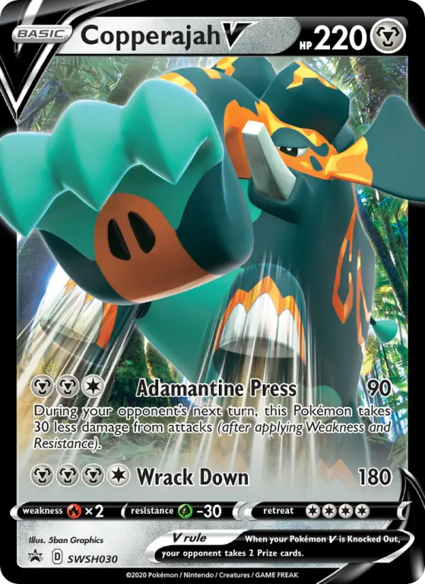 Copperajah V — SWSH Black Star Promos card #SWSH030