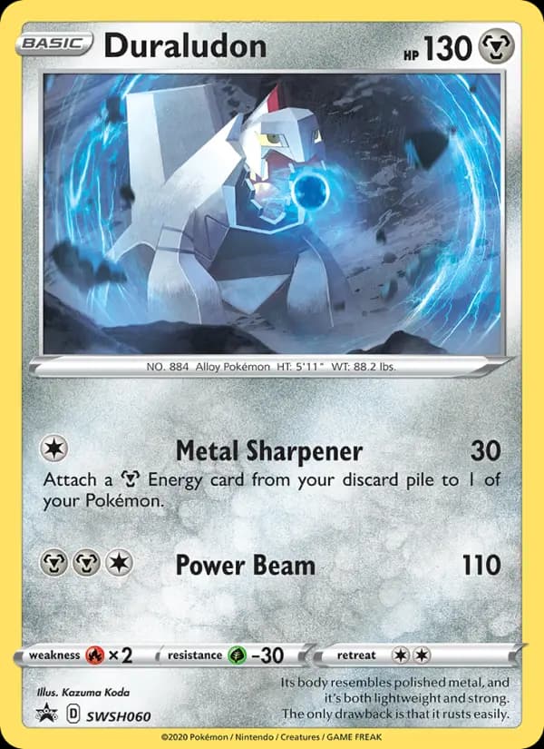 Duraludon — SWSH Black Star Promos card #SWSH060