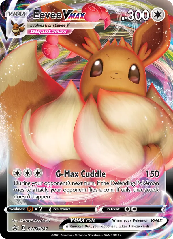 Eevee VMAX — SWSH Black Star Promos card #SWSH087
