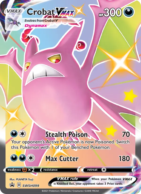 Crobat VMAX — SWSH Black Star Promos card #SWSH099