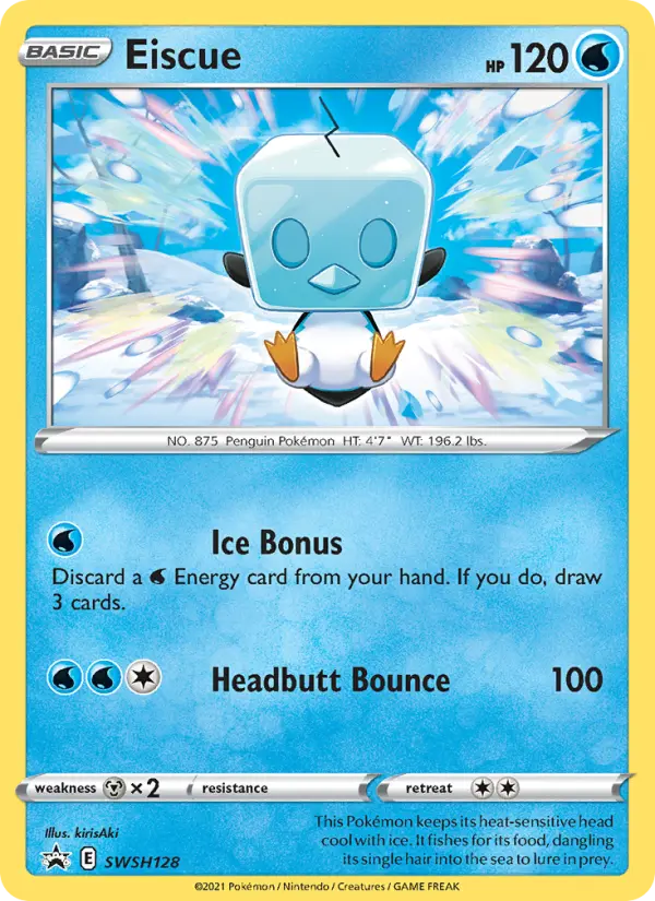 Eiscue — SWSH Black Star Promos card #SWSH128