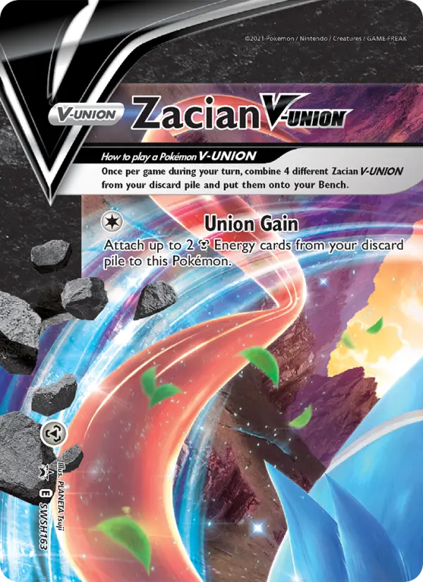 Zacian V-UNION — SWSH Black Star Promos card #SWSH163