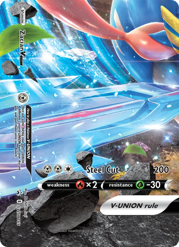 Zacian V-UNION — SWSH Black Star Promos card #SWSH165