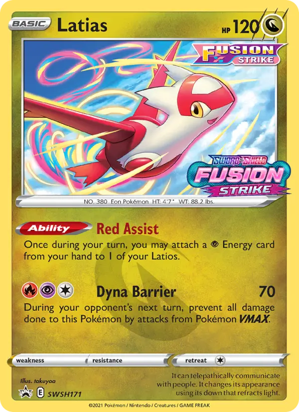 Latias — SWSH Black Star Promos card #SWSH171