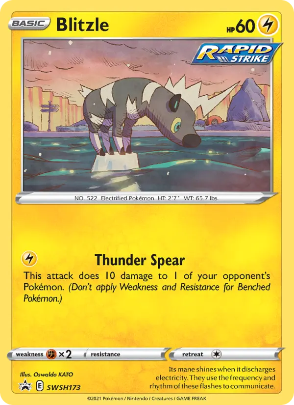 Blitzle — SWSH Black Star Promos card #SWSH173