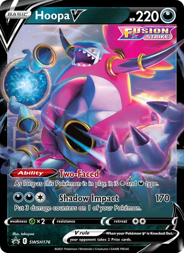 Hoopa V — SWSH Black Star Promos card #SWSH176