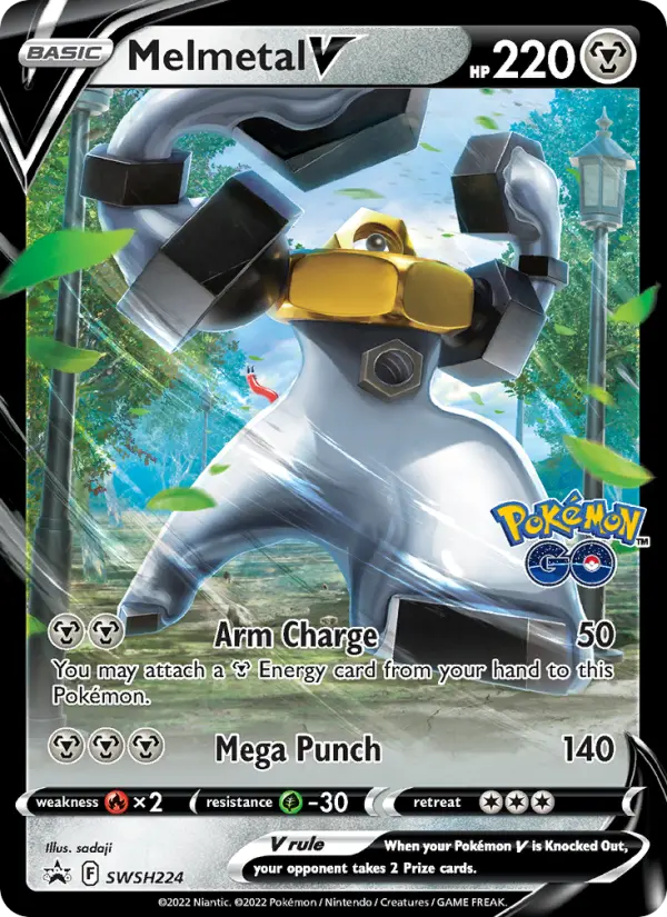 Melmetal V — SWSH Black Star Promos card #SWSH224
