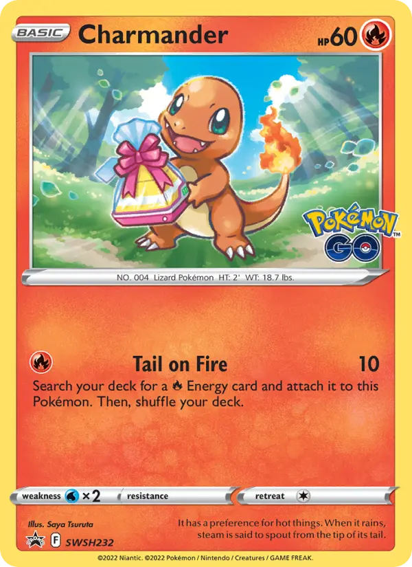 Charmander — SWSH Black Star Promos card #SWSH232