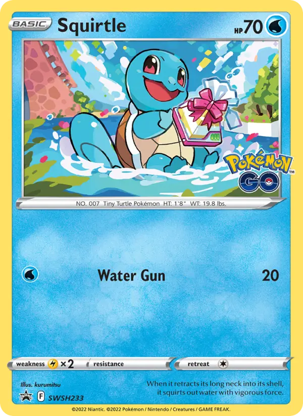 Squirtle — SWSH Black Star Promos card #SWSH233