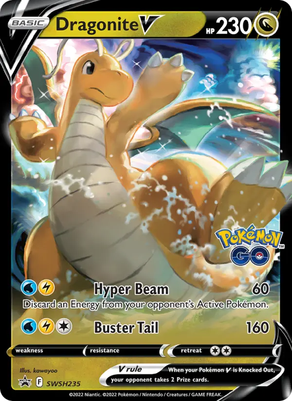 Dragonite V — SWSH Black Star Promos card #SWSH235