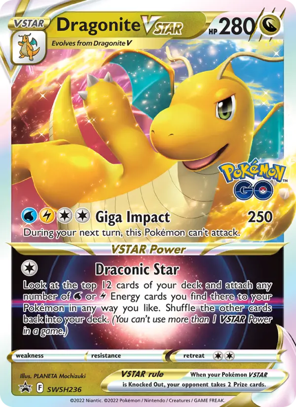 Dragonite VSTAR — SWSH Black Star Promos card #SWSH236