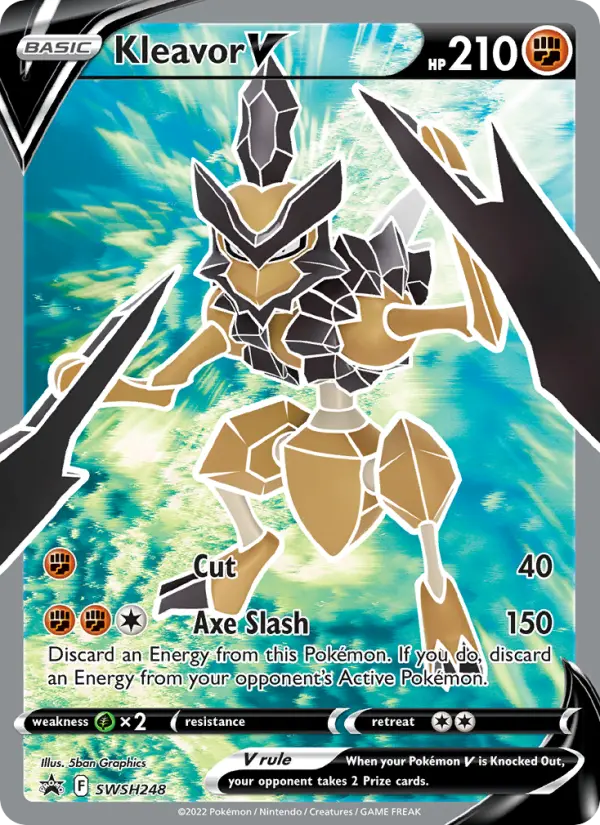 Kleavor V — SWSH Black Star Promos card #SWSH248