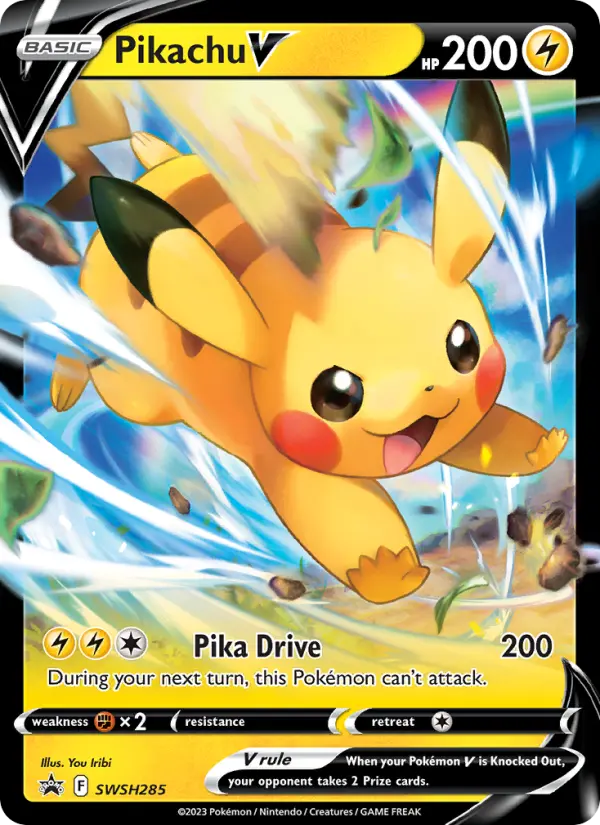 Pikachu V — SWSH Black Star Promos card #SWSH285