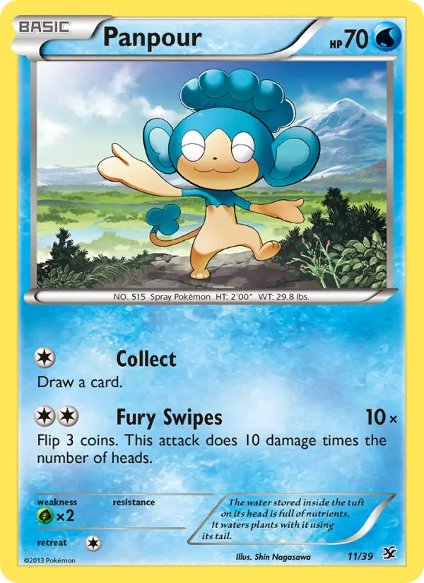 Panpour — Kalos Starter Set card #11