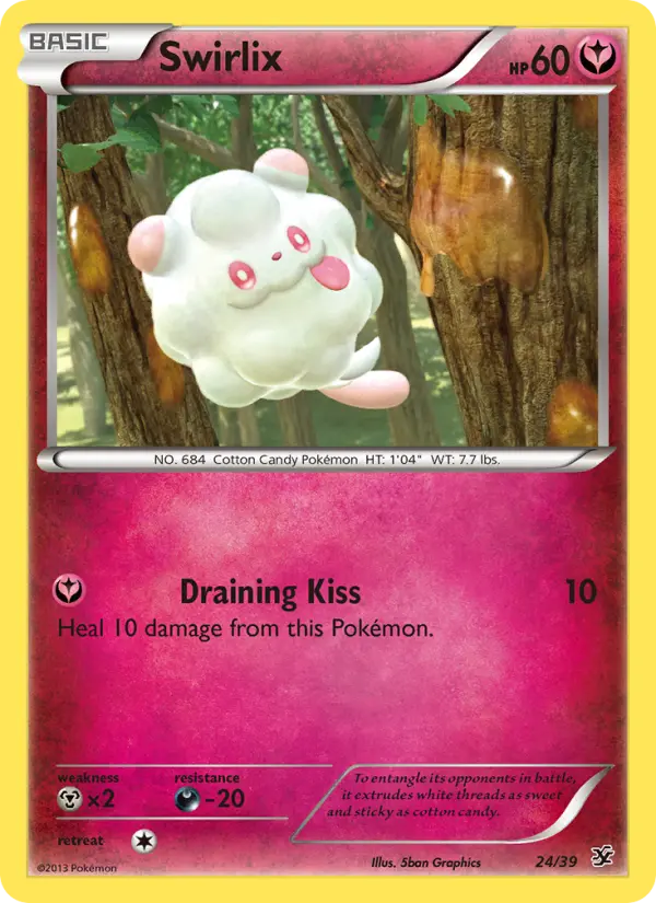 Swirlix — Kalos Starter Set card #24