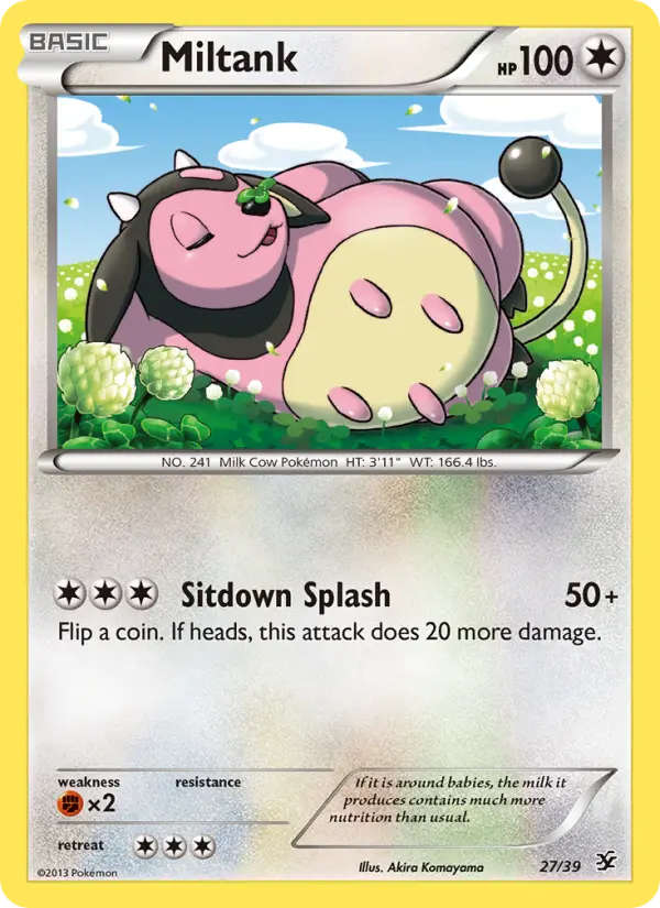 Miltank — Kalos Starter Set card #27