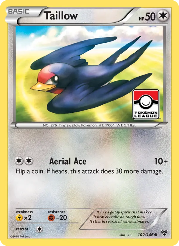 Taillow — XY card #102
