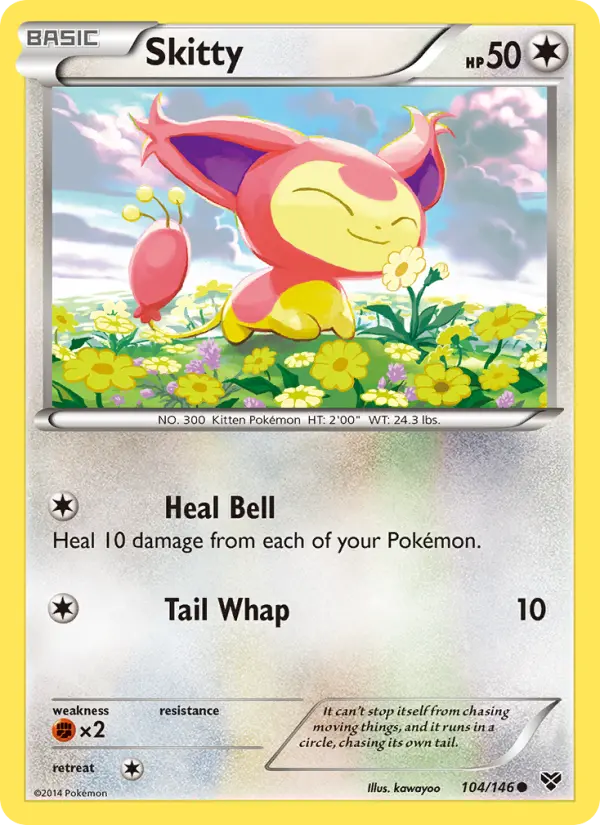 Skitty — XY card #104