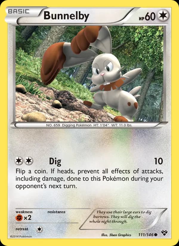 Bunnelby — XY card #111
